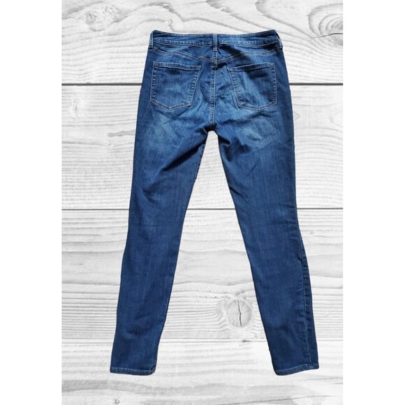 Pacsun Women 26 Jeans Mid Rise Skinniest Stretch Denim Dark Wash Pants - Picture 3 of 8
